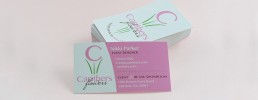 Carithers Flowers business cards